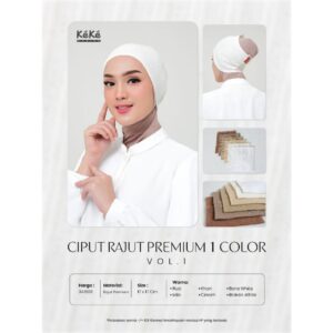CIPUT RAJUT PREMIUM 1 COLORS BY KEKE
