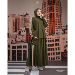 NADHEERA HARAA ONE SET SETELAN ATASAN DAN ROK