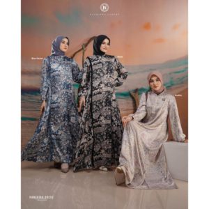 NADHEERA HANARIAA DRESS SILKANIA PREMIUM