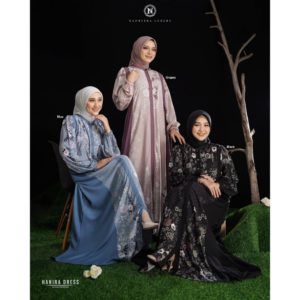 NADHEERA HANIRA DRESS RAYON PREMIUM SALE