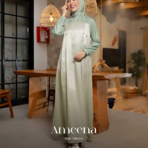 [BUNDLE] NIBRAS AMEENA PALE GREEN PROMO PAKET BUNDLE HIJAB