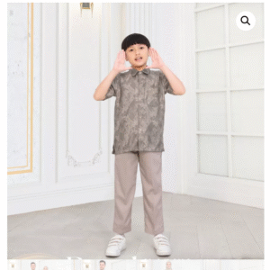 [Bundling Koko] ETHICA KAHFI-KIDS-255-SCALLOPSHELL-#10 + NIBRAS KALA KOKO ANAK PEACH BEIGE #L10 - Koko Anak 2in1 - Hemat & Stylish Sekaligus